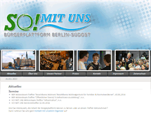 Tablet Screenshot of organizing-berlin.de